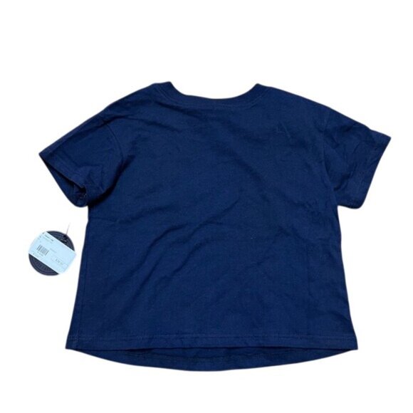 TINY WHALES TRY A LITTLE KINDNESS BOXY TEE in BLUE - Picture 3 of 3